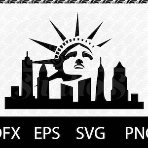 New York City Digital File / New York State Svg Png / New York City Skyline / Nyc Silhouette