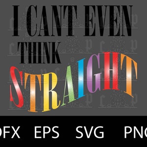 Não consigo nem pensar direito | SVG | Dfx | Eps | PNG | Orgulho Digital Download | Sublimação