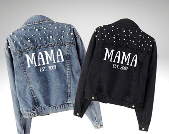 mom and dad jean jackets