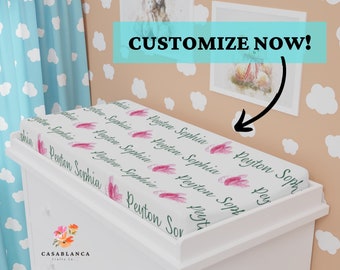 custom size changing table pads