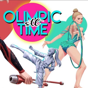 Pakiet Olimpic Time | RNEStudio | Pin-up | 32 mm - 75 mm