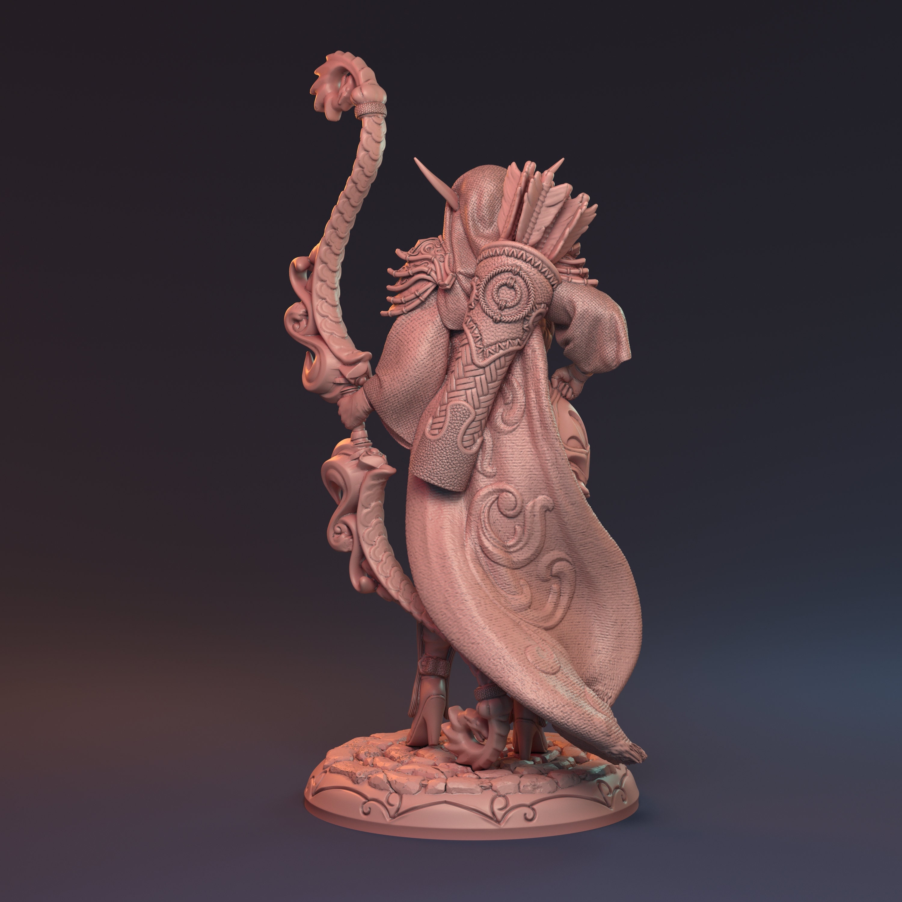 Maeta Alanor | Female Fantasy Miniature Archer Ranger Dnd Dungeons and ...