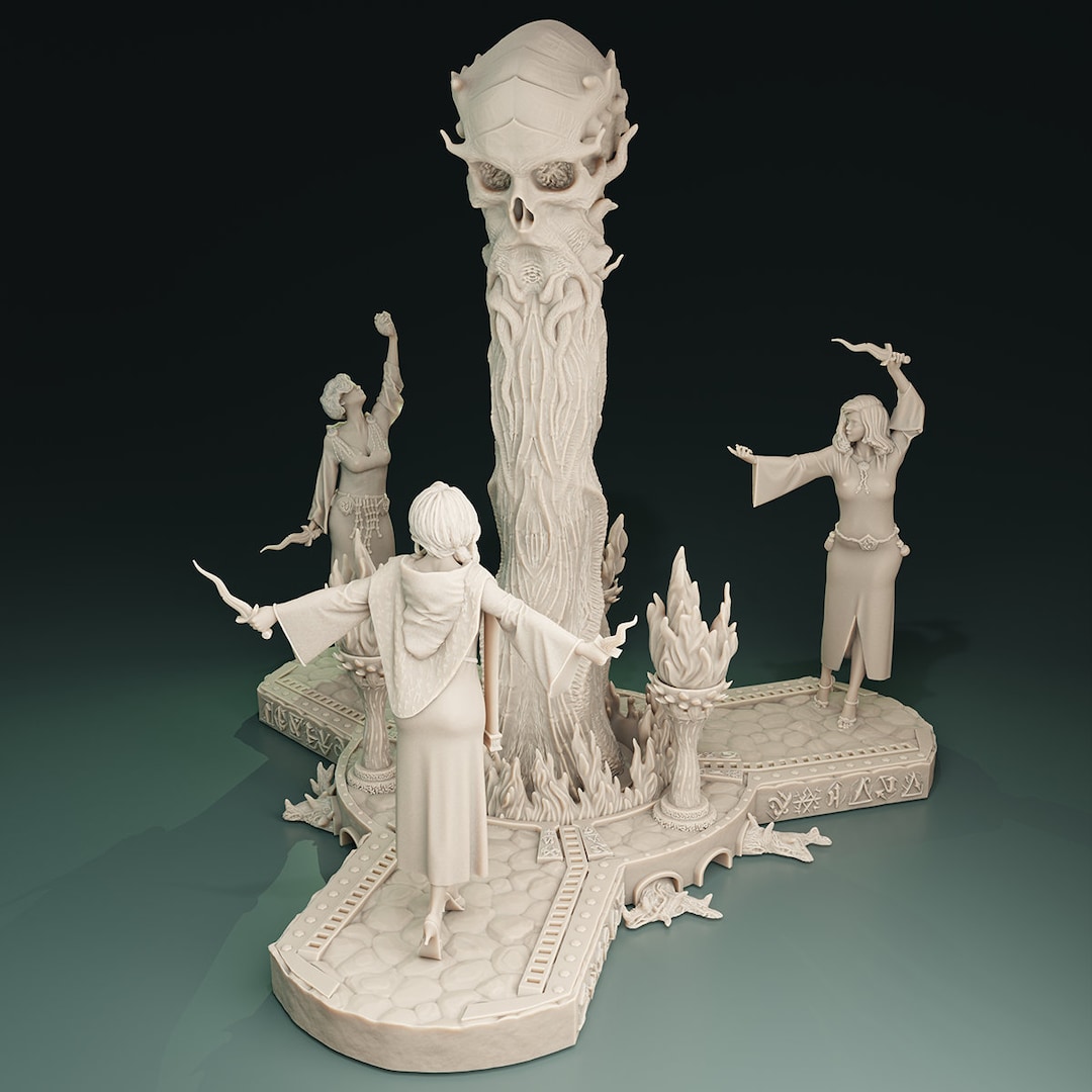 Cult of the Old Ones Diorama | Large Scale Sculpture Chtulhu Lovecraft ...