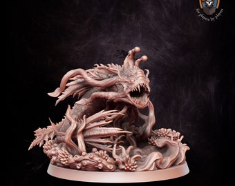 Aboleth | Fantasy dnd Monster 40mm miniature dnd miniature tabletop model | by Lubart Miniatures