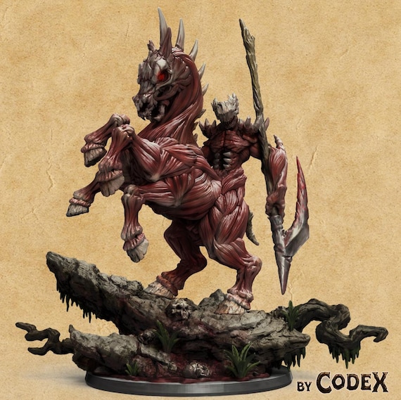 Nuckelavee | Dnd Undead Demon Monster Miniature | 140mm | by Codex