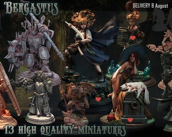 Bergastus Bundle | Hardwitch Games Miniature collection | 32mm
