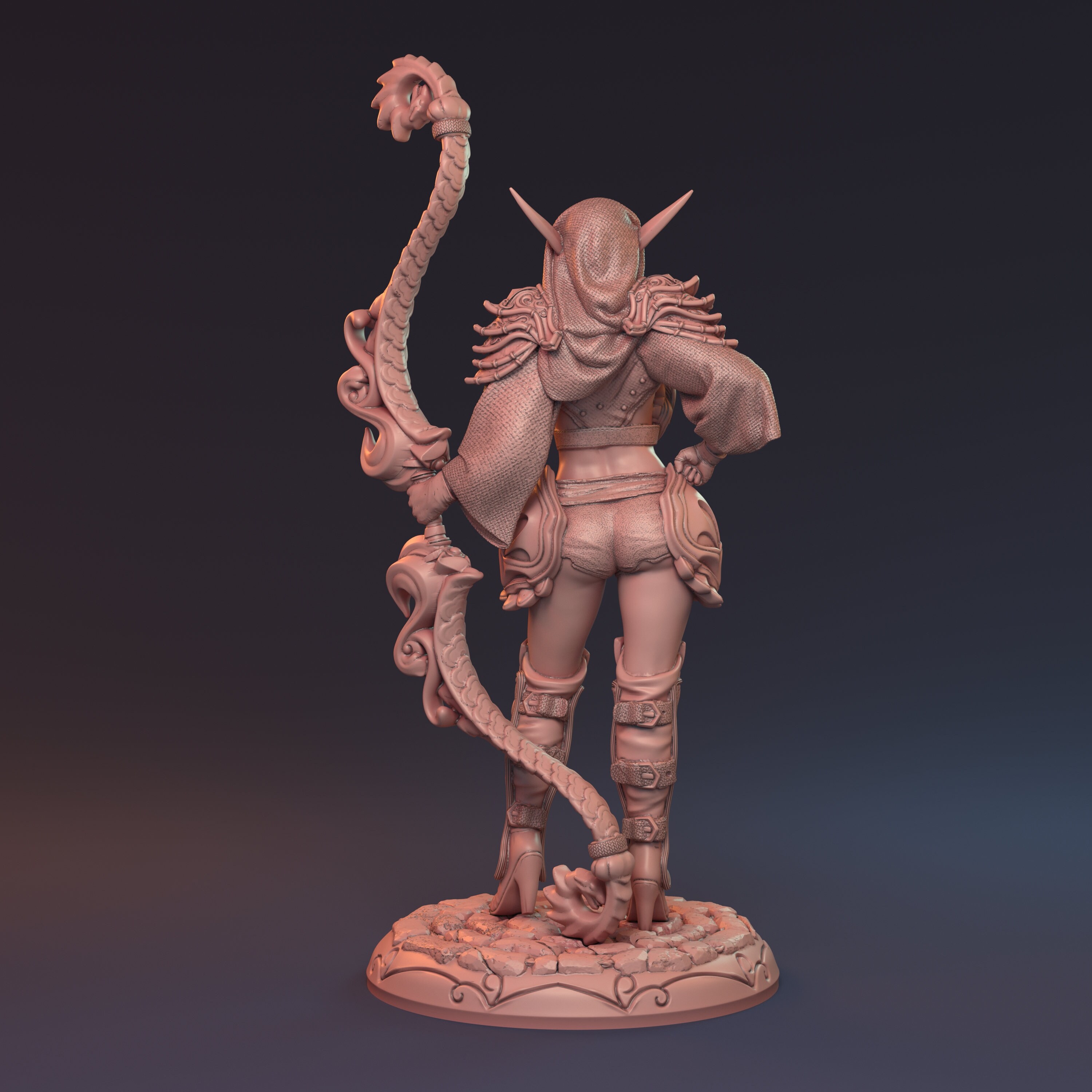 Maeta Alanor | Female Fantasy Miniature Archer Ranger Dnd Dungeons and ...