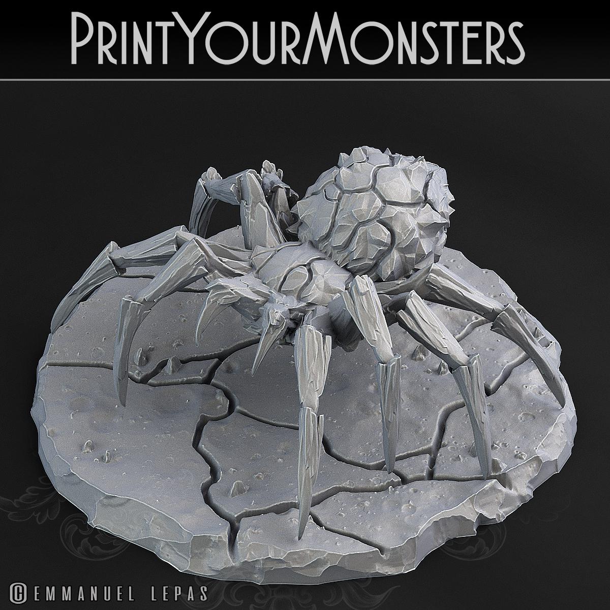 Total Spiders Pack | Dnd Giant Insectoid Tarantula Collectible Monster ...
