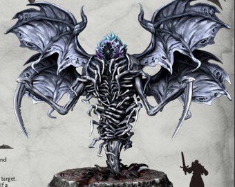 True Demon | Fantasy miniature monster DnD enemy monster | by RocketPigGames