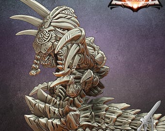 Slasher Prime | DnD Insectoid Monster Miniature | 110mm | by Codex Universalis