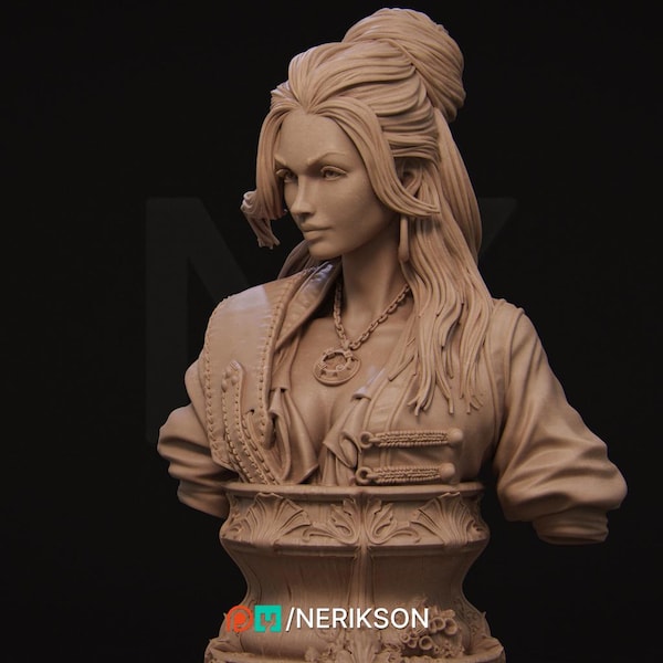 Mariana Bust | Collectible Fantasy Bust Statue Miniature | by Nerikson