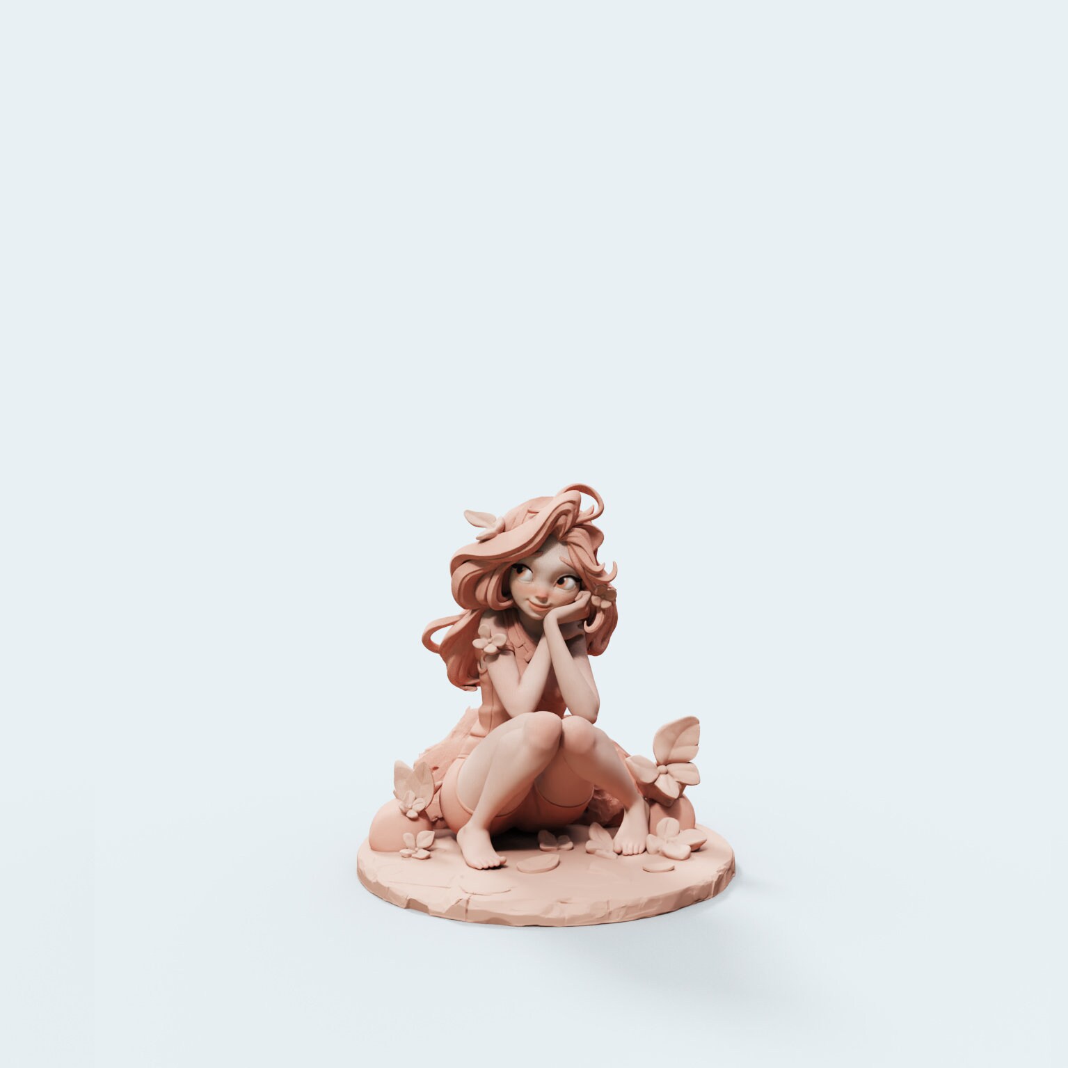 Mini Female Iriel | Female Fantasy Miniature Dragon Tamer Pin up Miniature | 32mm ...