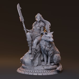 Orita y Okami / HardWitch Games / Miniaturas de fantasía / 32 mm - 75 mm
