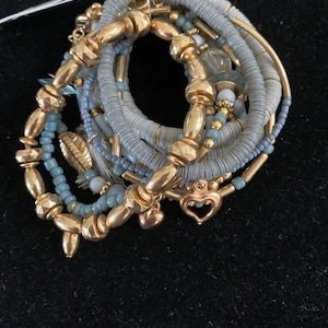 Elastic bracelet set