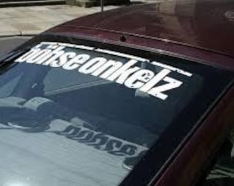 Böhse Onkelz Heckscheiben Aufkleber Sticker