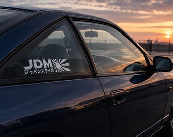 2 pegatinas para coche JDM Japón