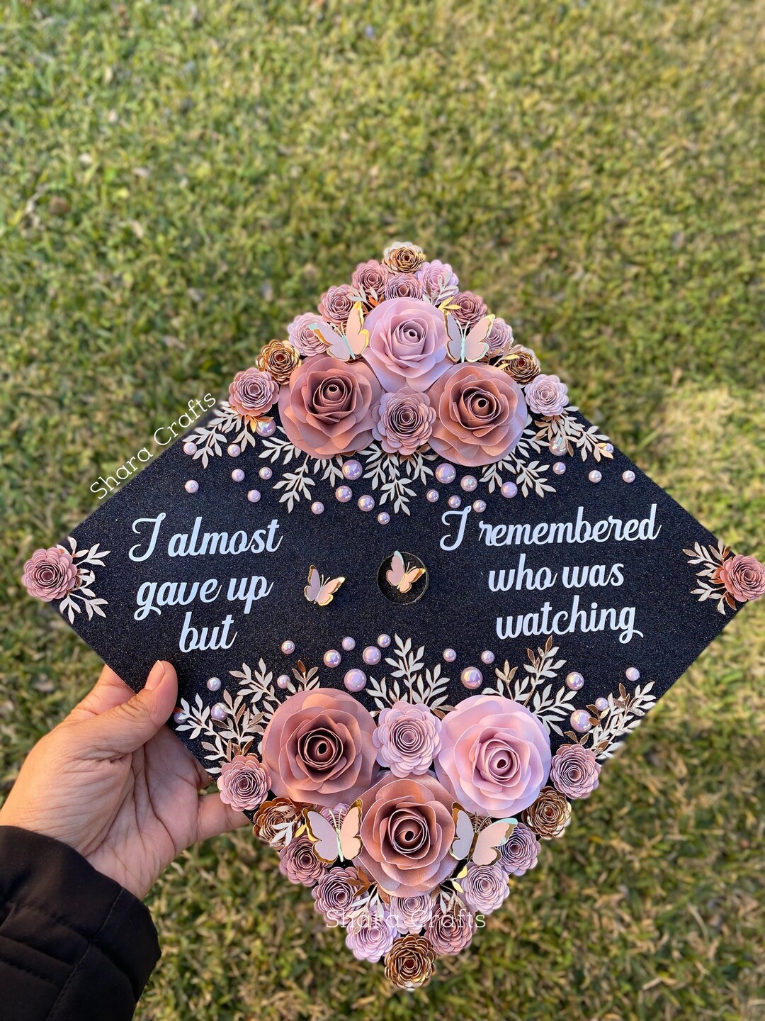 Graduation Cap Decoration Grad Cap Handmade Product Etsy