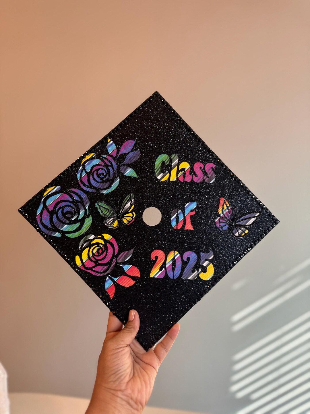 Graduation Cap Decoration, Grad Cap Mexican Theme - Etsy