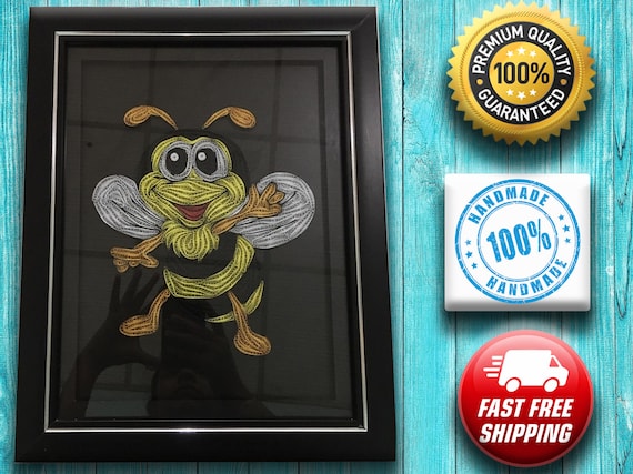 Quilling Bee Step by Step for Kids