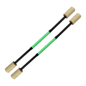 Flow Master - Short Fire Staff with 4 inch wicks