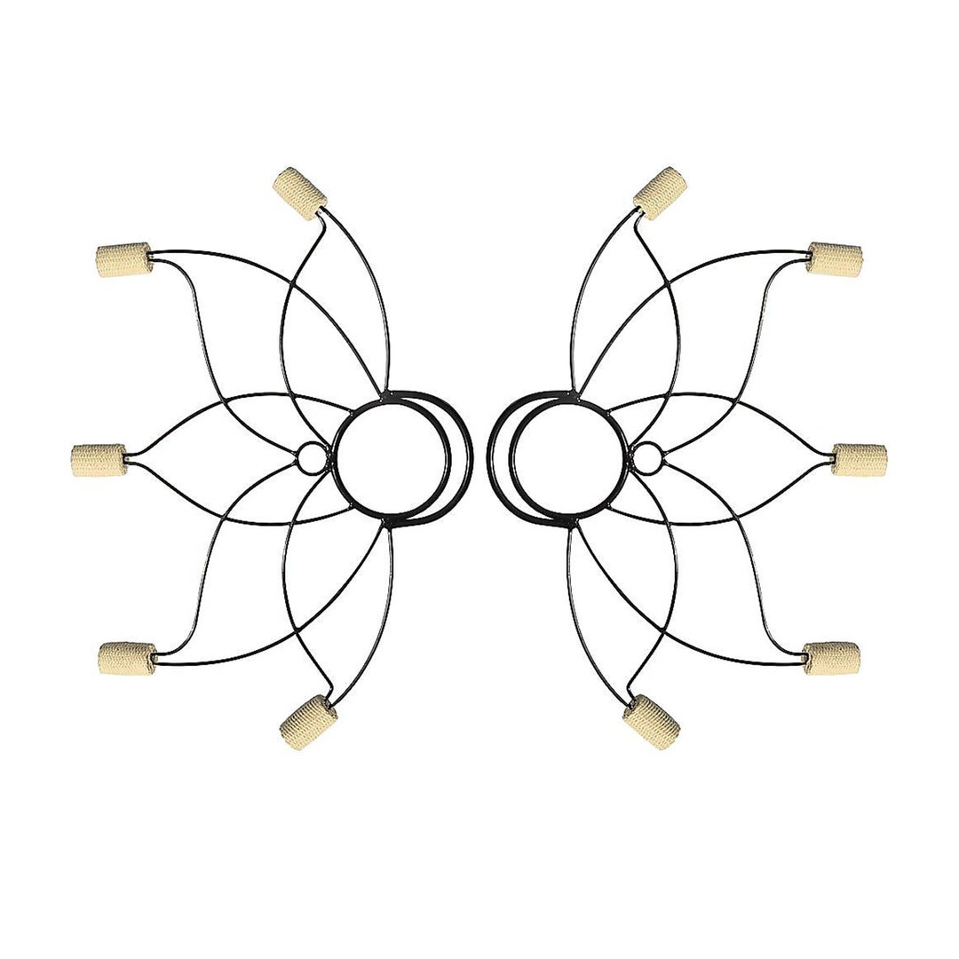 Medium Lotus Fire Fans With Carry Bag Etsy