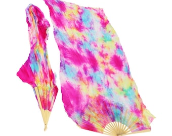 Pair of Silk Folding Fans