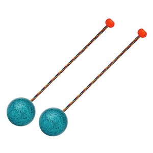 Pair of Pro Glitter Contact Poi