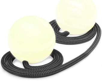 Martillo de meteorito chino con bola luminosa de 80 mm