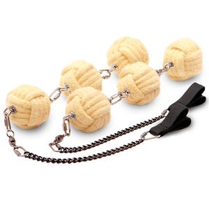 Pair of Triple Headed Monkey Fist Fire Poi