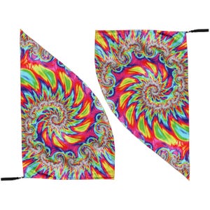 Pair of Classy Flags Poi