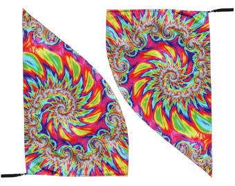 Pair of Classy Flags Poi