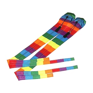 Pair of Ultra Poi with Comet Tail and Carry Bag