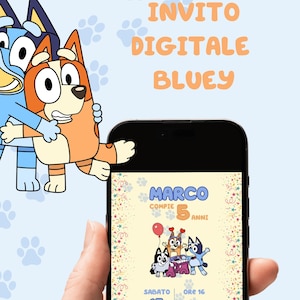 INVITO DIGITALE BLUEY