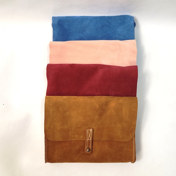 Small suede purse sale