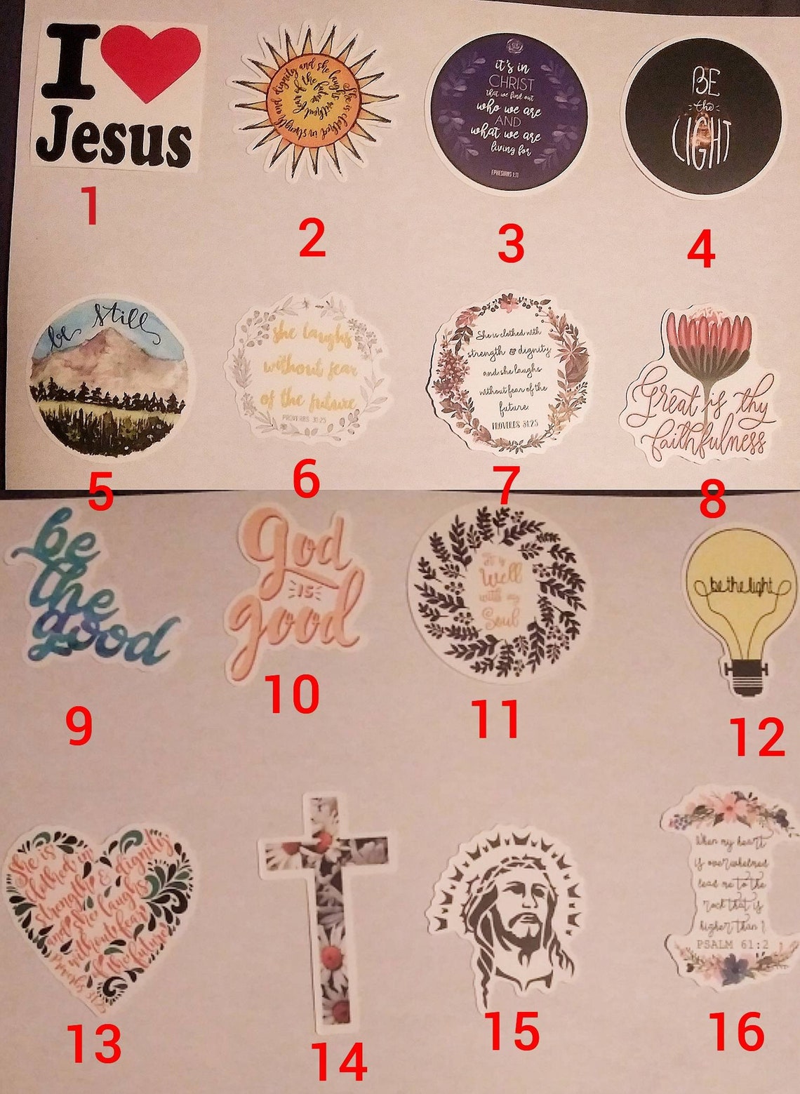 Christian refrigerator You Choose Etsy