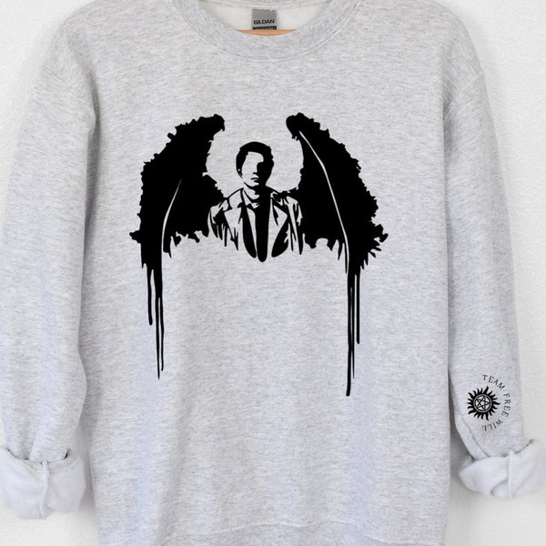 Supernatural Shirt, Castiel, Cass Shirt, Team Free Will,