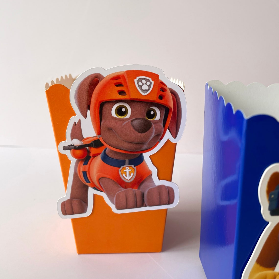 Paw Patrol Popcorn Box Paw Patrol Treats Box Paw Patrol - Etsy