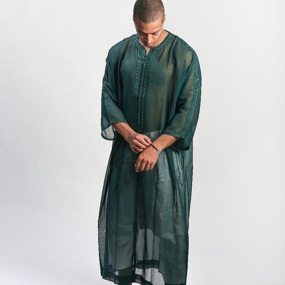 Marokkaanse kaftan mannen Marokkaanse jurk kaftan Etsy