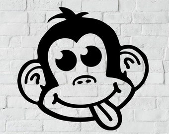 Monkey Svg Etsy