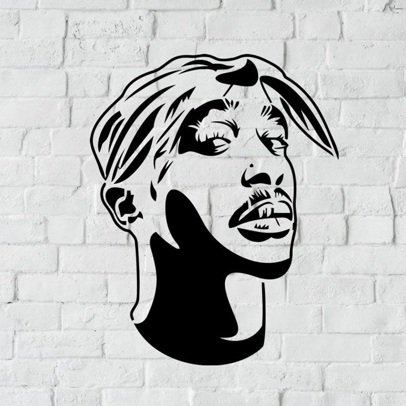 Tupac Shakur, Tupac svg, 2Pac, Pac, Hip Hop, Rapper, Rap Artist, svg, png, ...