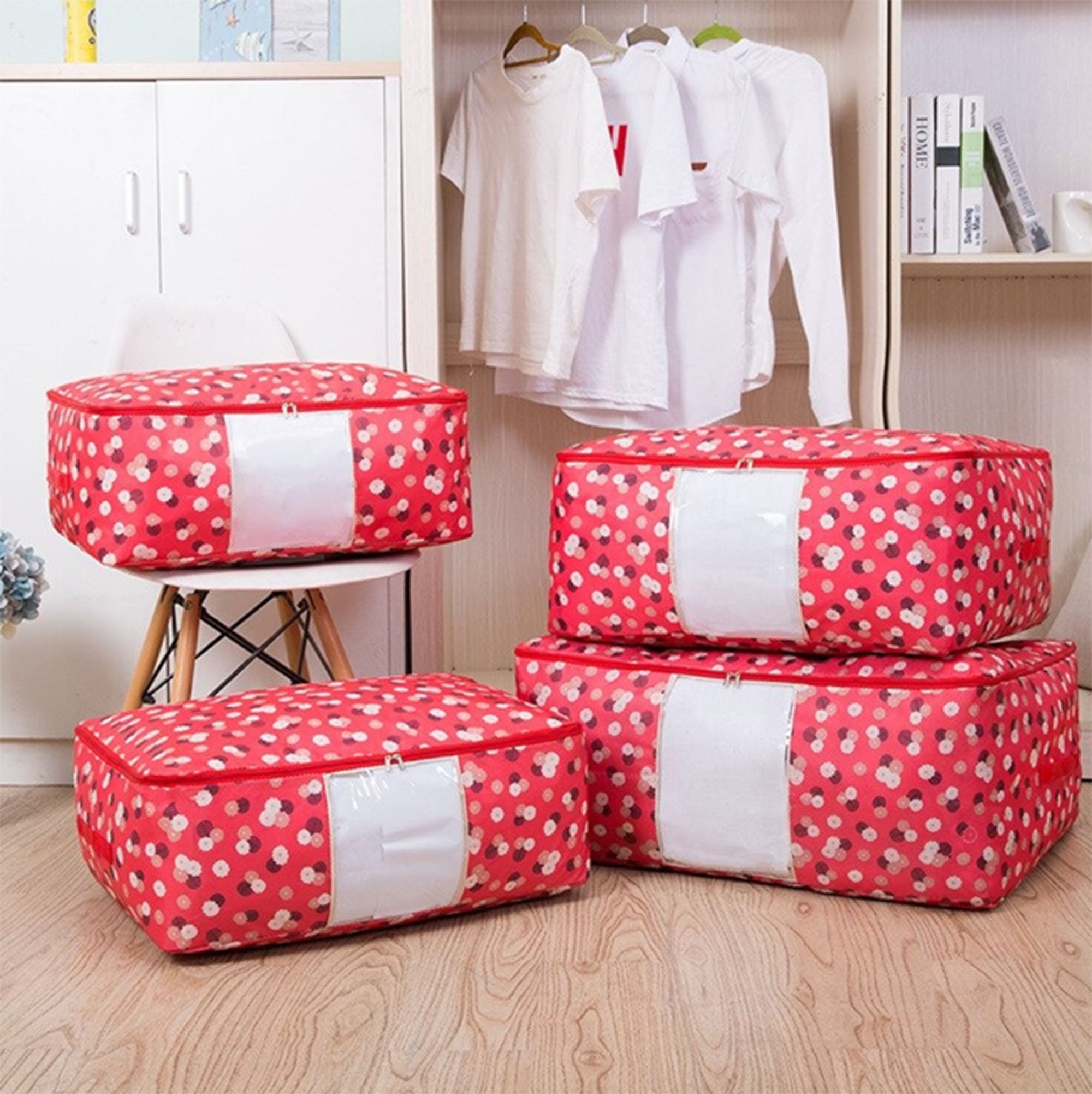 Simple Storage Bins Closet Organizers Large Capacity Storage Etsy
