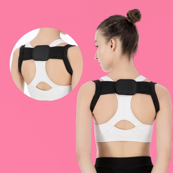 Back Brace Belt Adjustable Back Posture Corrector Clavicle Etsy Canada