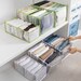 Closet Organizers, Underwear Socks Jeans T-shirt Storage Boxes, 3 Pcs 7 + 7+ 9 Grids Collapsible Closet Cabinet, Divider Boxes, Storage Bins 