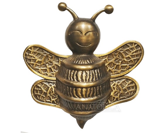 Vintage Antique reproduction Dragonfly Doorknocker - Solid Brass w/ Verdigris Finish Vintage Antique reproduction Dragonfly Doorknocker - Solid Brass w/ Verdigris Finish