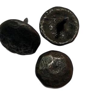 Antique Clavos Door Stud 20Pcs Round Solid Brass Hammered Upholstery Nail Tack