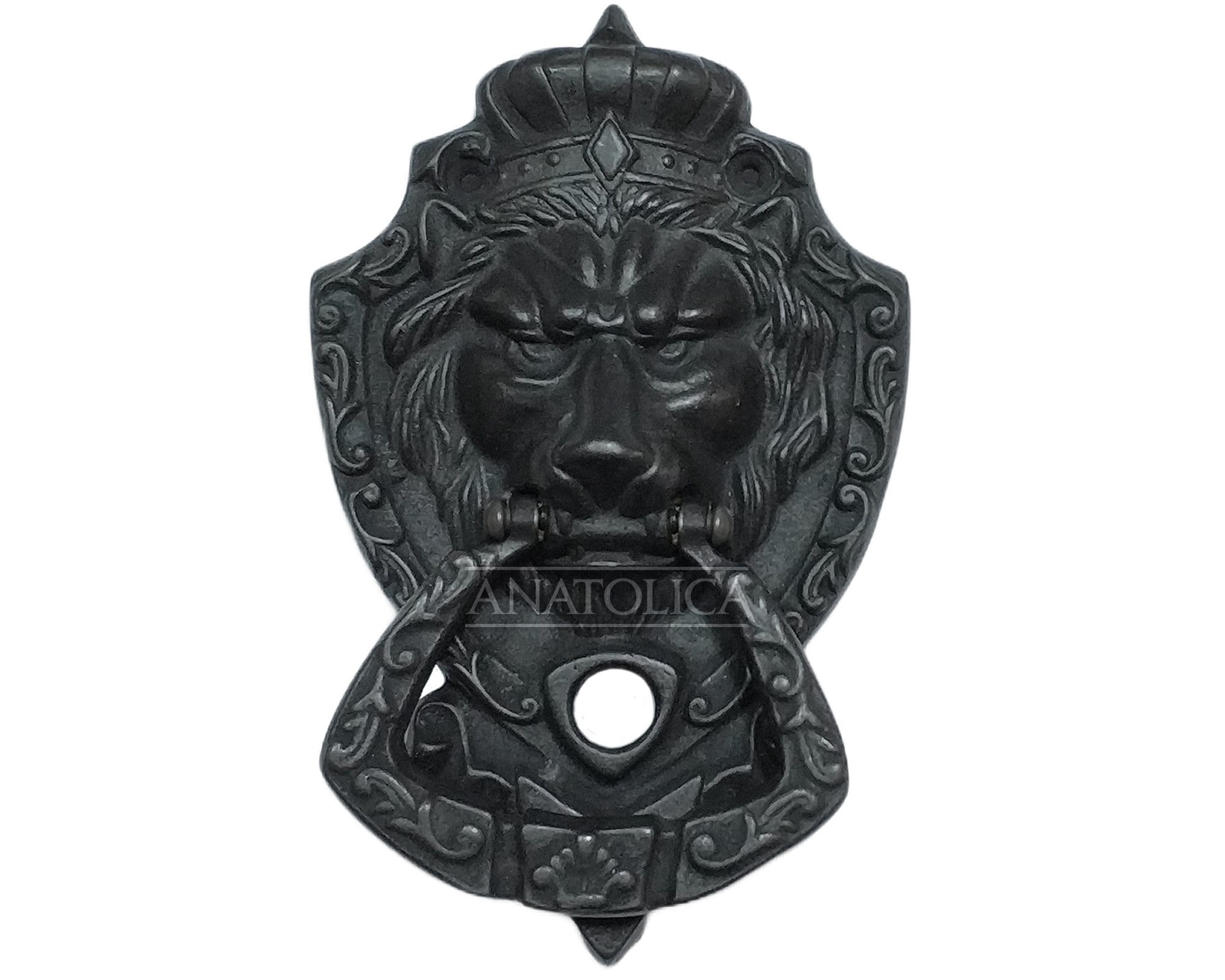 Heurtoir de porte Ganesha Tuskar en laiton marron l'art d'accueillir