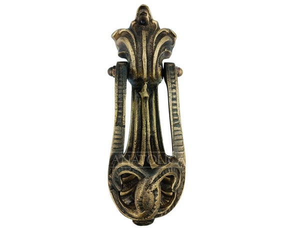 Federation Door Knocker Solid Brass Traditional Style