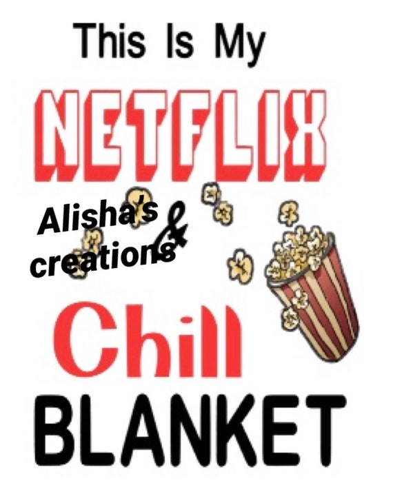 Netflix and chill Etsy