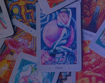 Tirage Tarot Prédictions 12 mois (environ 30MN)