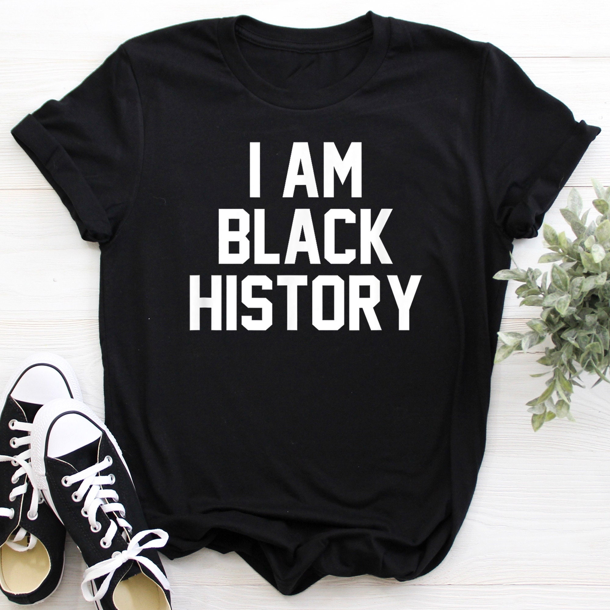 Sorority TShirt - I Am Black History Chi Eta Phi Croptop TShirt